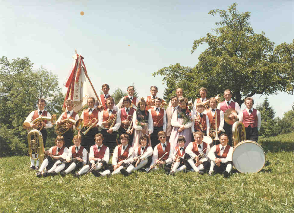 Musikverein Thüringerberg 1976